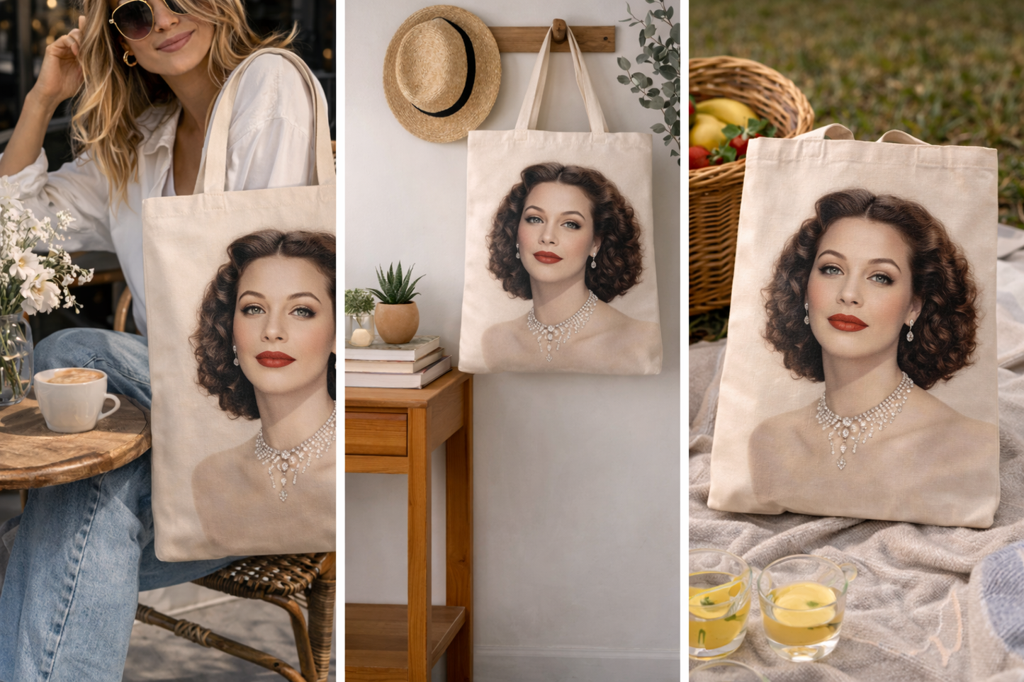 Hedy Lamarr Tote – Classic Hollywood Elegance